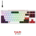 HAVIT KB902L 88 Keys Rainbow LED Backlit Jiuzi red switch