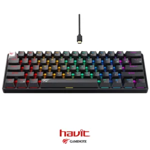 Havit KB903L 61 Keys BK Rainbow LED Backlit Mechanical - Image 5