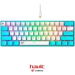 Havit KB903L 61 Keys BLUE Rainbow LED Backlit Mechanical