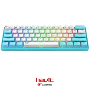 Havit KB903L 61 Keys BLUE Rainbow LED Backlit Mechanical - Image 5