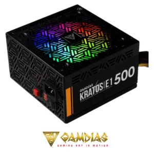 GAMDIAS KRATOS E1-500 80+ 500W - Image 2