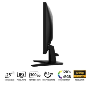 MSI MAG 255XF RAPID IPS FHD 25" 300Hz 0.5ms - Image 3
