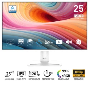 MSI PRO MP251W E2 FHD 25" 120Hz 1ms
