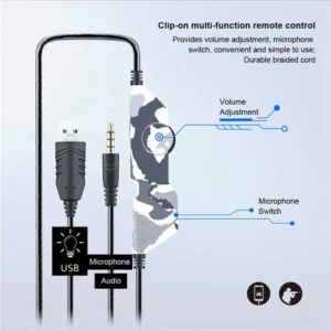 OVLENG Q9 GAMING HEADSET - Image 3