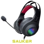 Sauker G08 Headphone Virtual 7.1 Dynamic LED Lights for PS4, PC