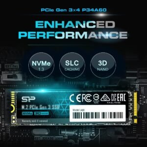 SSD NVMe Silicon-Power P34A60 256GB M.2 - Image 4
