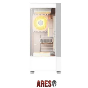 CASE ARES K03 WHITE 3X FANS ARGB - Image 2