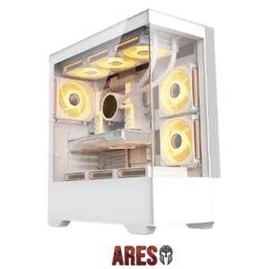 CASE ARES K03 WHITE 3X FANS ARGB