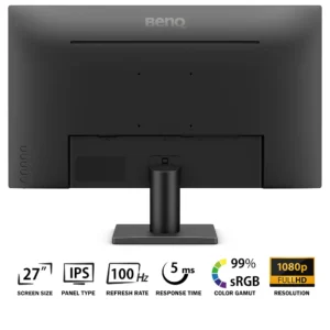 BenQ GW2791 27” FHD 100Hz IPS Ultra Slim Bezel - Image 2