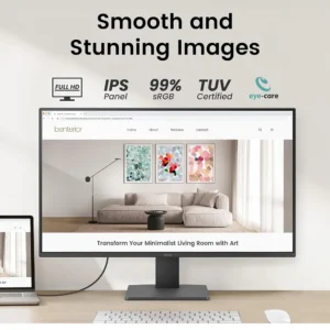 BenQ GW2791 27” FHD 100Hz IPS Ultra Slim Bezel - Image 5