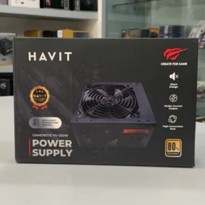 Power Supply  Havit HV-550W 550W 80 Plus Bronze (USED) 10/10 - Image 3