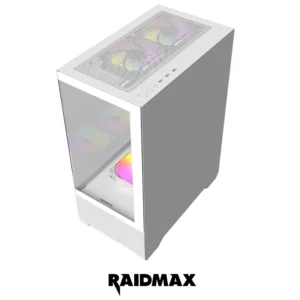 CASE RAIDMAX INFINITA I802 AIR WH 5X FANS STATIC RGB - Image 3