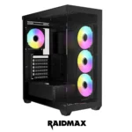 CASE RAIDMAX INFINITA I800 BK 4X FANS ARGB