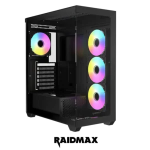 CASE RAIDMAX INFINITA I800 BK 4X FANS ARGB