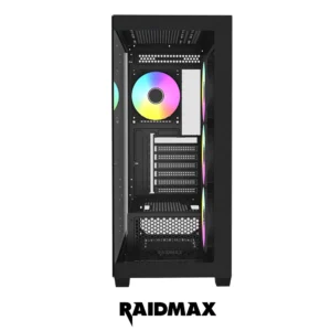 CASE RAIDMAX INFINITA I800 BK 4X FANS ARGB - Image 4