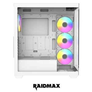 CASE RAIDMAX INFINITA I800 WH 4X FANS ARGB - Image 2