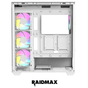 CASE RAIDMAX INFINITA I800 WH 4X FANS ARGB - Image 3