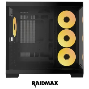 RAIDMAX INFINITA I610 WOOD 4x ARGB FANS - Image 3
