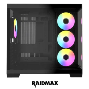 RAIDMAX INFINITA I610 WOOD 4x ARGB FANS - Image 4