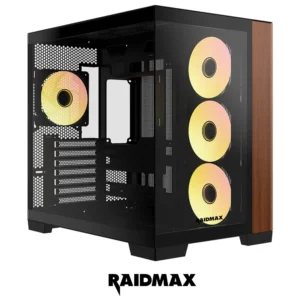 RAIDMAX INFINITA I610 WOOD 4x ARGB FANS - Image 7
