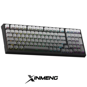 XINMENG K980 Tri-Mode Connectivity Hot Swap Gasket Mechanical Keyboard