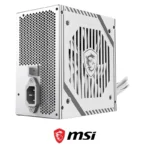 Power Supply MSI MAG A650BNL 80 PLUS BRONZE 650W WH