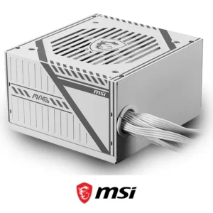 Power Supply MSI MAG A650BNL 80 PLUS BRONZE 650W WH - Image 2