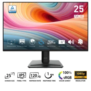 MSI PRO MP252 E2 FHD 25" 120Hz 1ms