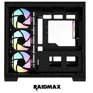 CASE RAIDMAX INFINITA i610 Black 7X FANS RGB - Image 4