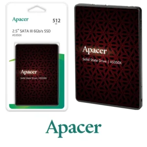 SSD AS350X APACER 512GB SATA 6.0 Gb/s