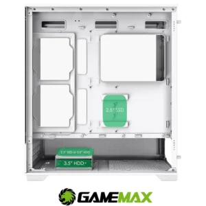 CASE GAMEMAX VISTA WHITE Mid-tower PC ATXr - Image 7