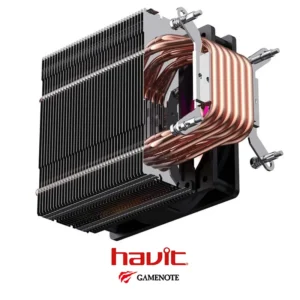 AIR COOLER HAVIT F2005 RGB 6 Copper Pipe (FOR INTEL) - Image 4