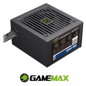 GAMEMAX GE-450 450W 80 PLUS  Full black Mesh Cables