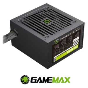 GAMEMAX GE-500 500W 80 PLUS  Full black Mesh Cables