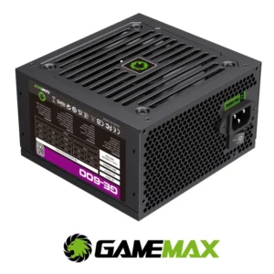 GAMEMAX GE-600 600W 80 PLUS  Full black Mesh Cables - Image 5