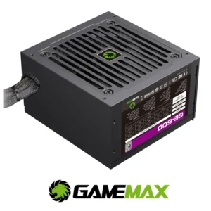 GAMEMAX GE-600 600W 80 PLUS  Full black Mesh Cables