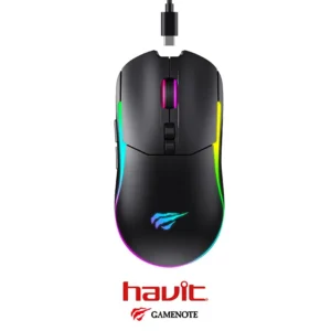 Mouse HAVIT MS1020WB Tri-Mode Wired, 2.4G, BT5.0 RGB Backlit