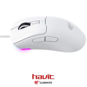Mouse HAVIT MS966 RGB Programmable White - Image 4