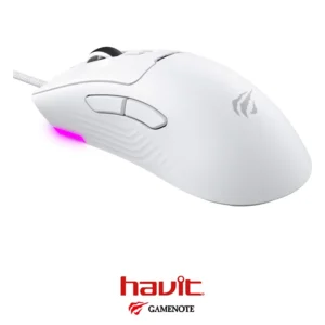 Mouse HAVIT MS966 RGB Programmable White - Image 5