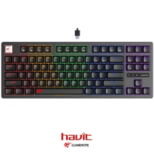 Havit KB892L 87 Keys Blue Switch RGB Backlit