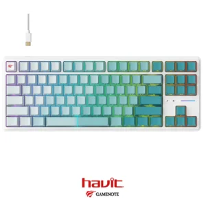Havit KB901L 88 Keys Rainbow LED Backlit