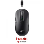 Mouse HAVIT MS969SE BK Tri-Mode Wired, 2.4G, BT5.1 Wireless 8000DPI Rechargeable Built-in Battery