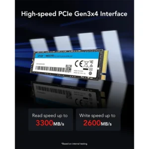 SSD Lexar NM610PRO Gen3x4 NVMe 1TB Up to 3300MB/s Reading, 2600MB/s Write, 3D NAND Flash - Image 3