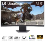 LG UltraGear 32" 32GS60QC-B 180Hz VA1MS HDR10 Curved QHD (USED 02 Month)