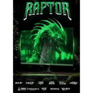 MATOS RAPTOR 300hz FAST IPS 0.5MS WHITH SPEAKER - Image 4
