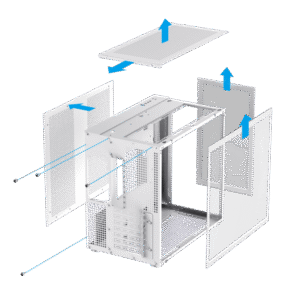 CASE GAMEMAX INFINITY WHITE ATX Midi Tower - Image 9