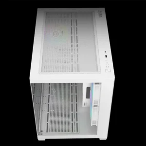 GAMDIAS AURA GC10M V2 WH 3 Built-in 120mm ARGB Fans - Image 3