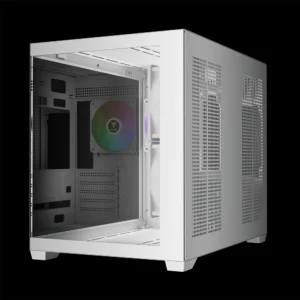 GAMDIAS AURA GC10M V2 WH 3 Built-in 120mm ARGB Fans - Image 6