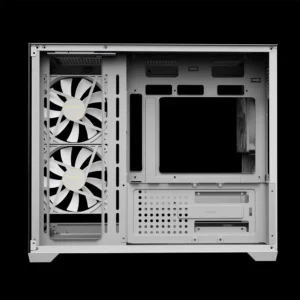 GAMDIAS AURA GC10M V2 WH 3 Built-in 120mm ARGB Fans - Image 8