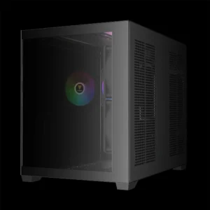 GAMDIAS AURA GC10M V2 BK 3 Built-in 120mm ARGB Fans - Image 6